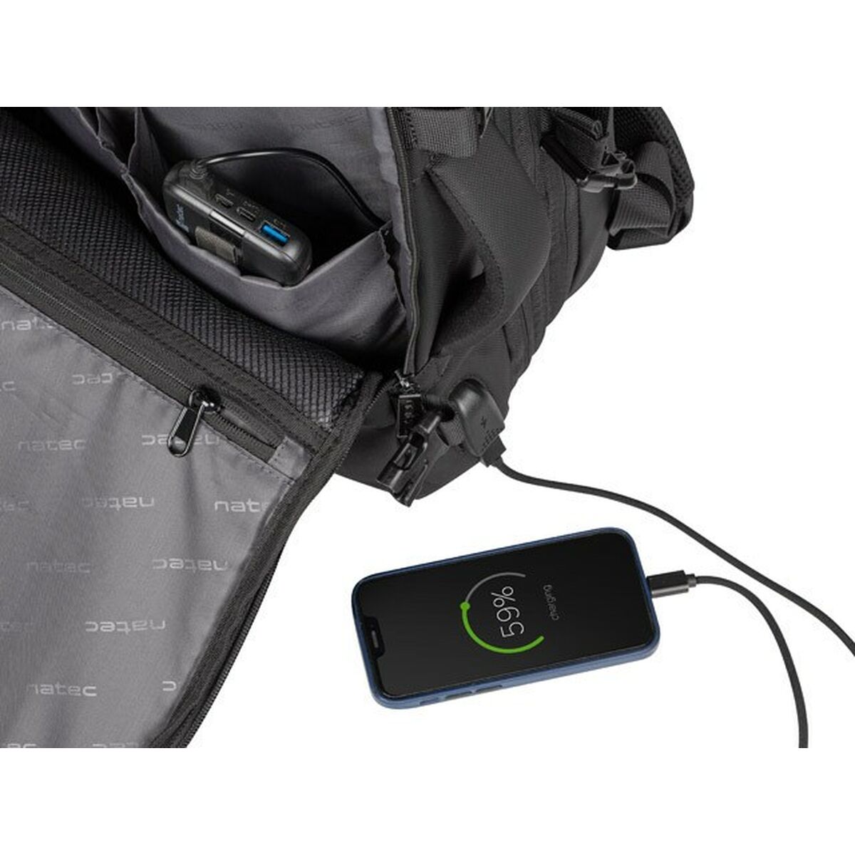 Torba na Laptopa Natec NTO-2116 Czarny 17,3"